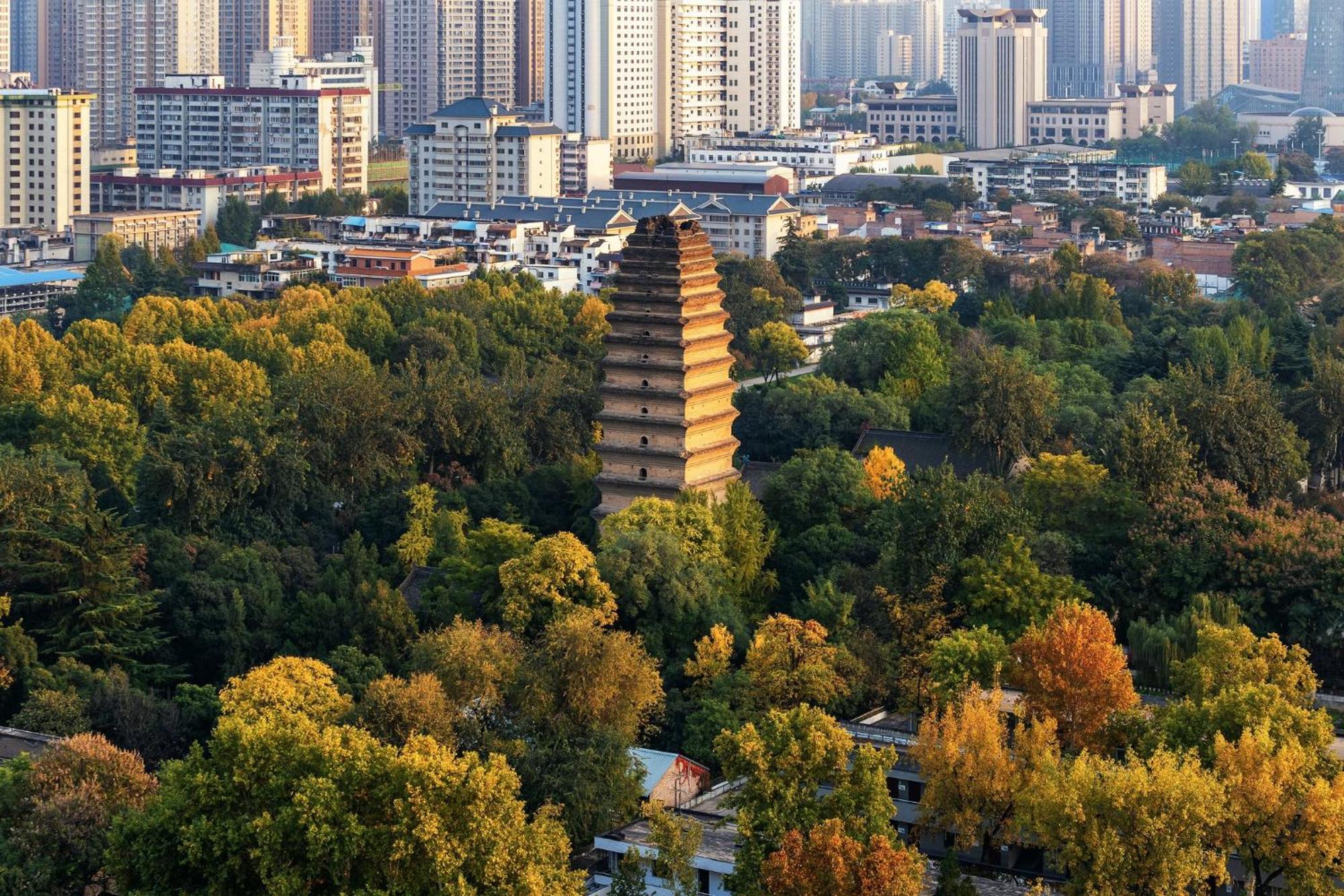 Intercontinental Xi'An North By Ihg Hotel Exterior foto